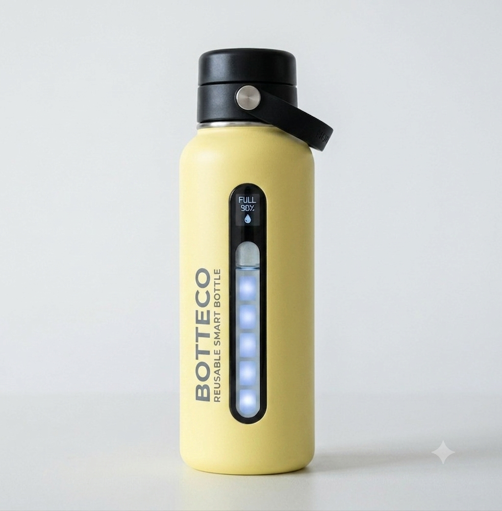 Botteco Reusable Smart Bottle