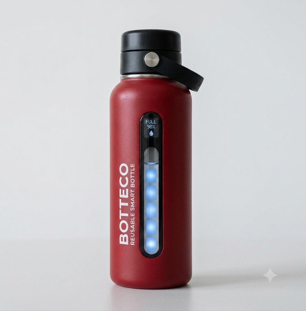 Botteco Reusable Smart Bottle