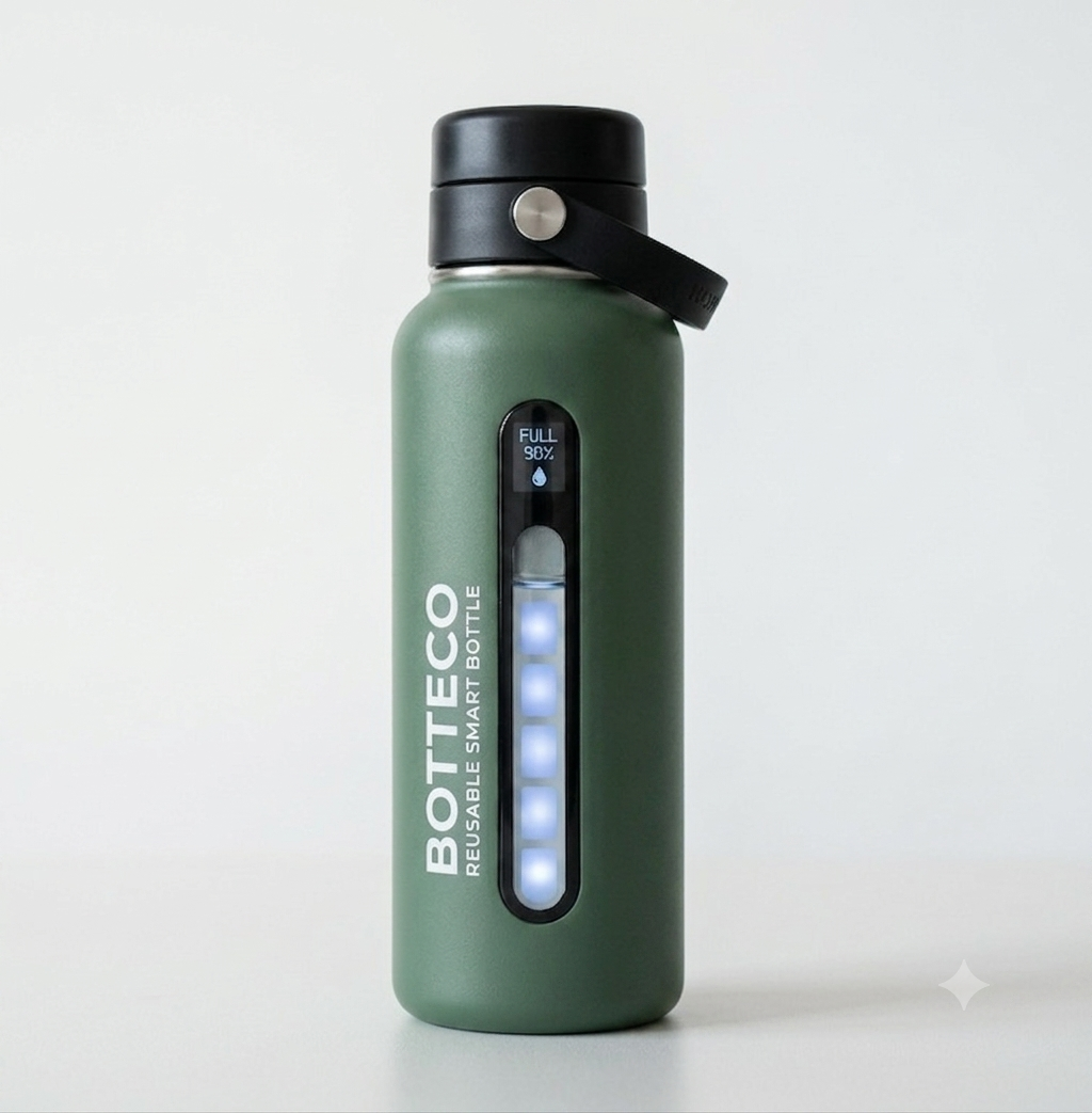 Botteco Reusable Smart Bottle